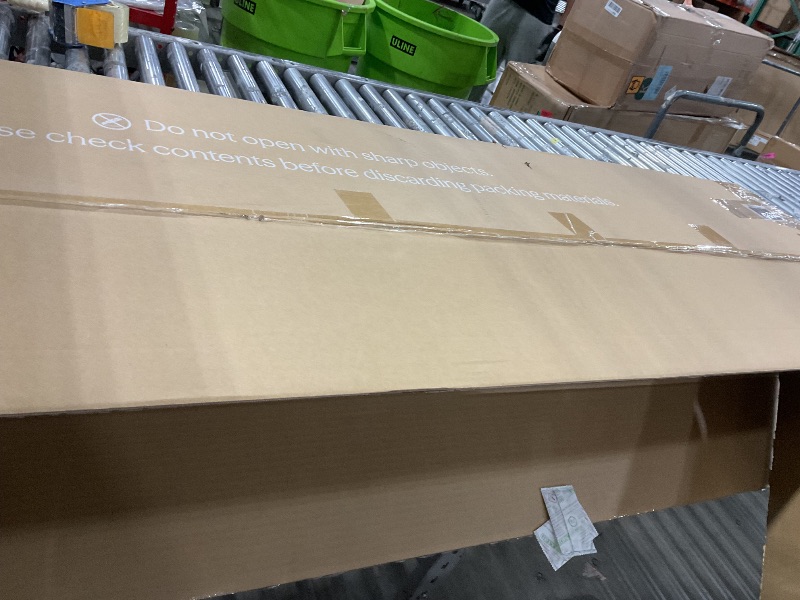 Photo 1 of (bottom framing only*!) Modway Solana King Size Performance Velvet Platform Bed in Cadet Blue – Upholstered base Frame – Plinth Base Platform Bed Frame