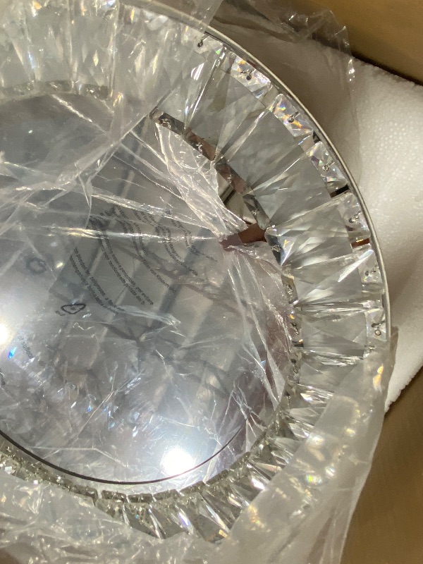 Photo 1 of 15.7 in modern integrated led chandelier flush mount