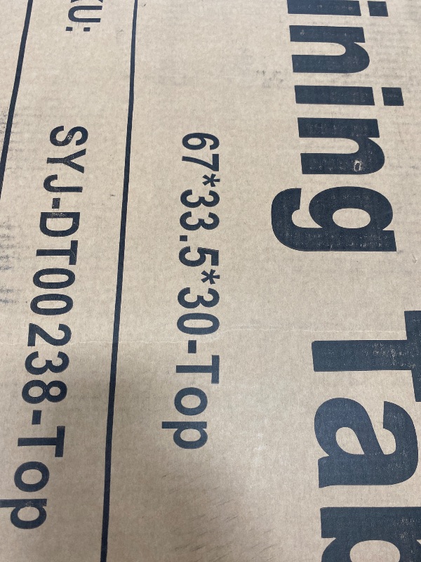 Photo 1 of ****ITEM IS USED

DIning  table top