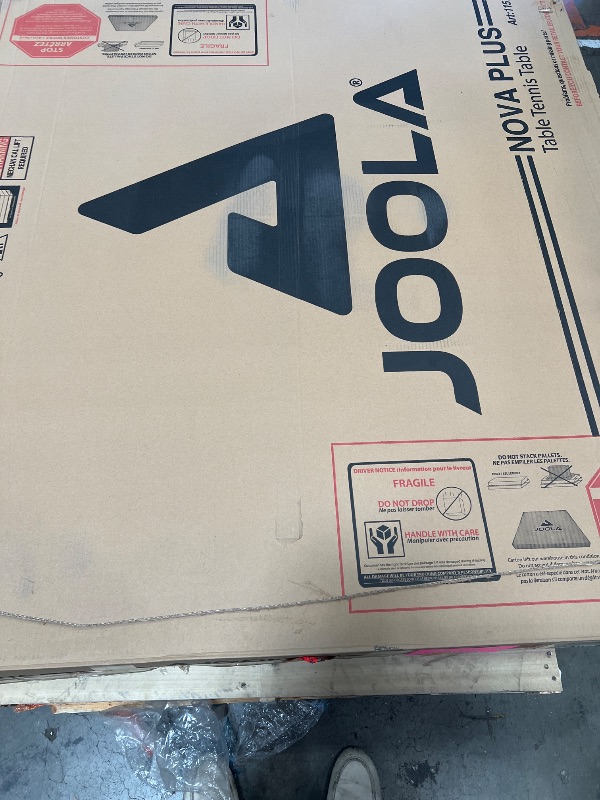 Photo 1 of *previously opened* JOOLA Nova Pro Plus Indoor/Outdoor Table Tennis Table with Weatherproof