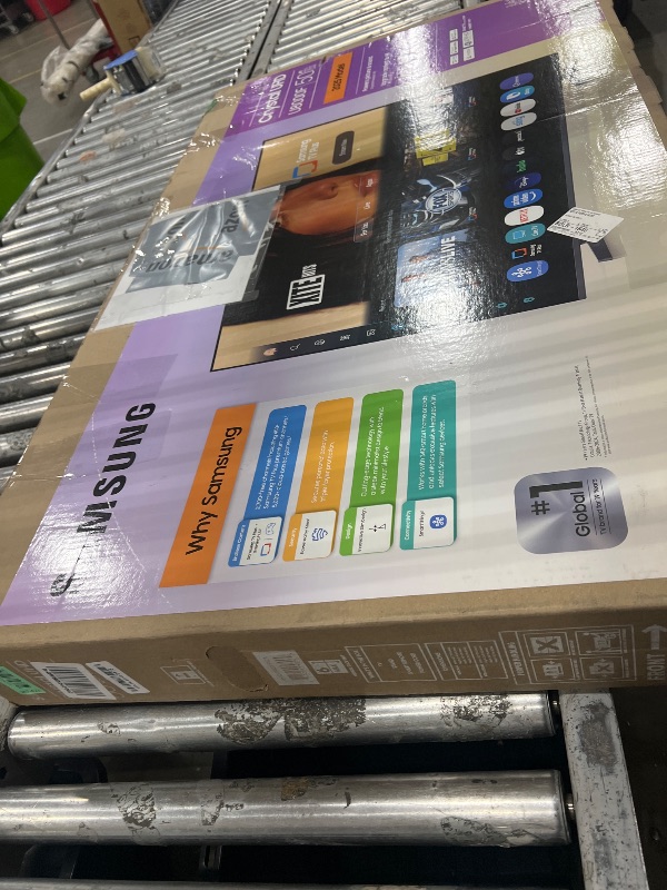 Photo 3 of Samsung 50-Inch Class Crystal UHD U8000F 4K Smart TV (2025 Model) Endless Free Content, Crystal Processor 4K, MetalStream Design, Knox Security, Alexa Built-in