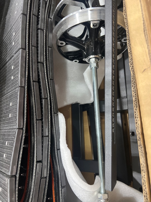 Photo 4 of Dog Treadmill for Large/Medium Dogs, Adjustable Ramp Canine Running Slatmill Machine with Pedometer for Exercise & Healthy & Fit Pet Life, Used Indoor Home Up to 300LBS