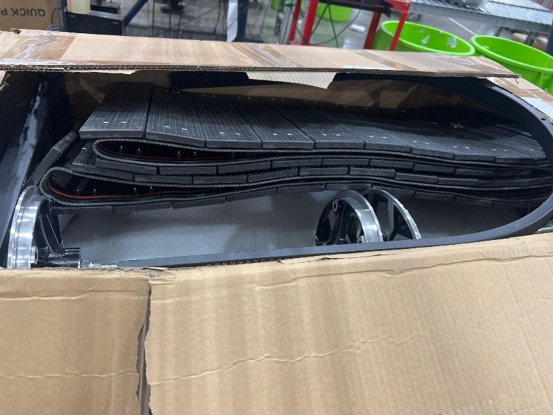 Photo 2 of Dog Treadmill for Large/Medium Dogs, Adjustable Ramp Canine Running Slatmill Machine with Pedometer for Exercise & Healthy & Fit Pet Life, Used Indoor Home Up to 300LBS