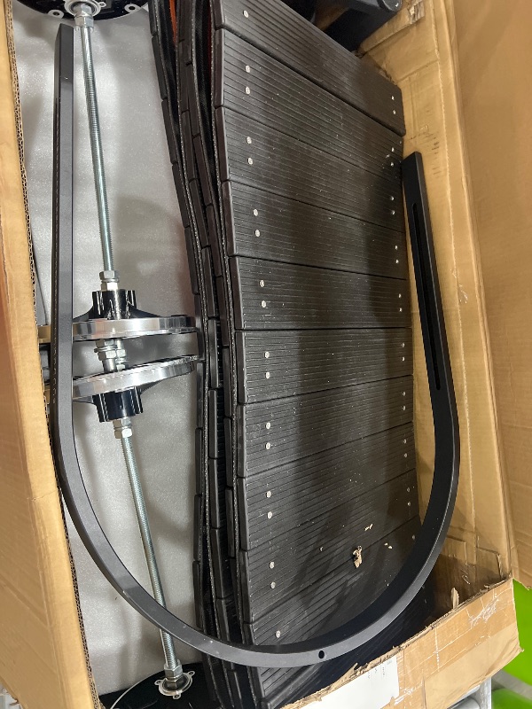 Photo 3 of Dog Treadmill for Large/Medium Dogs, Adjustable Ramp Canine Running Slatmill Machine with Pedometer for Exercise & Healthy & Fit Pet Life, Used Indoor Home Up to 300LBS