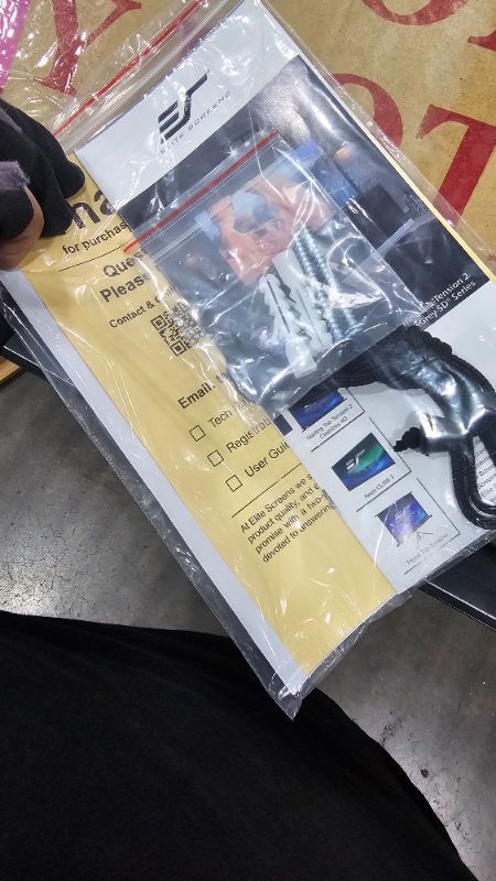 Photo 1 of *********FOR PARTS ONLY- MISSING HARDWARE/REMOTES**************
Elite Screens VMAX 3, 150-INCH 16:9, Electric Projector Screen Home Theater Gaming, VMAX150XWH3