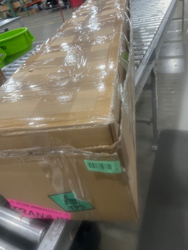 Photo 3 of Amazon Basics Smart Box Spring Bed Base, 9-Inch Height Mattress Foundation, Tool-Free Easy Assembly, Queen, 79"L x 59.5"W x 9"H, White