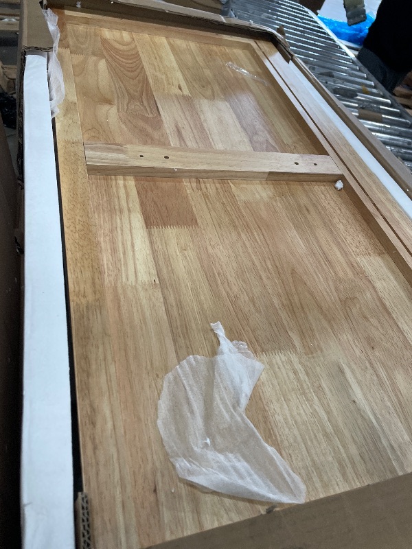 Photo 1 of ** PARTS ONLY ** VEVOR Kitchen Island Cart with Solid Wood Top, 35.4" Width Mobile Carts with Storage Cabinet, Rolling Kitchen Table with Spice Rack, Towel Rack, and Drawer, Portable Islands on Wheels, White