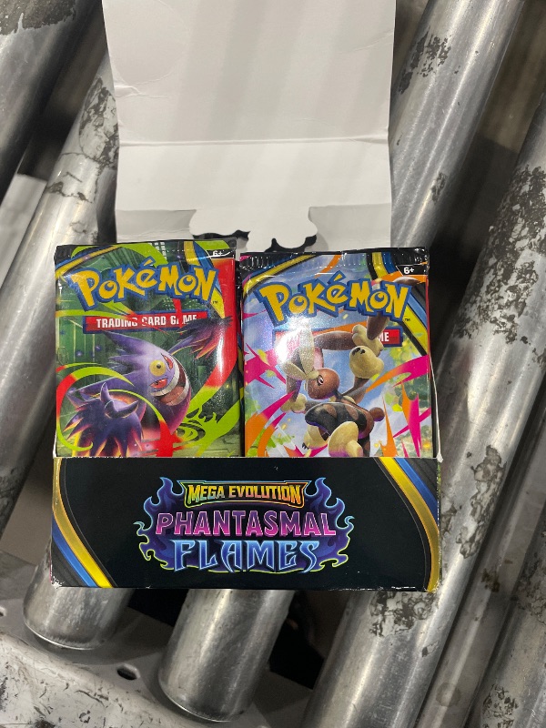 Photo 1 of **FOR PARTS, ALL PACKAGES HAVE BEEN OPEN**
Pokemon TCG: Mega Evolutions Phantasmal Flames Booster Display Box