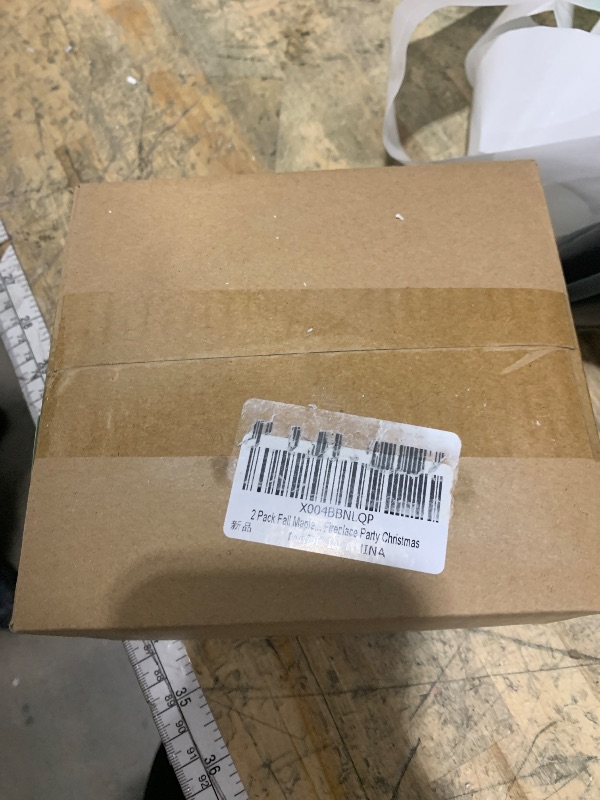 Photo 1 of 2 pack fall maple fireplace party Christmas