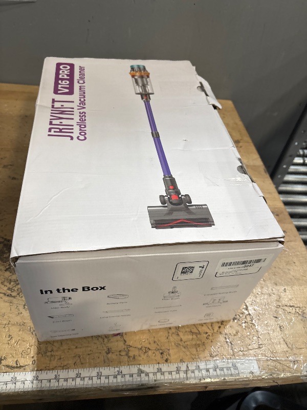 Photo 1 of **********NEEDS TROUBLESHOOTING- EOOR CODE E4****************
Cordless Vacuum Cleaner, 600W 50KPA 70Min Powerful Vacuum Cleaners for Home, Self-Standing Stick Vacuum Cordless Rechargeable/ Anti-Tangle/OLED Screen/1.8L Cup for Home Pet Hair/Carpet/Hardwood