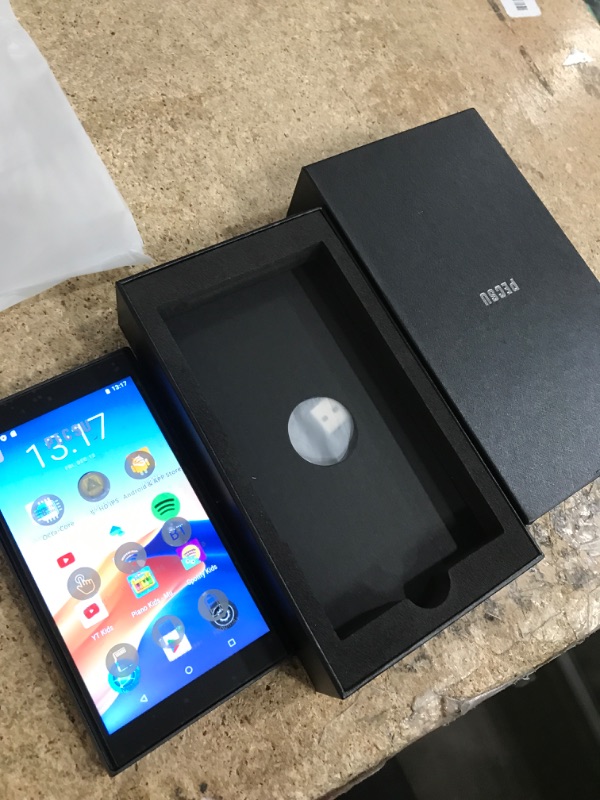 Photo 1 of 160GB MP3 Player with Bluetooth and WiFi, 5" IPS Screen Android Music Player with Play Store, Spotify, Pandora, Amazon Music, MP3 & MP4 for Kids with Libby, Audible, FM, Voice Recorder, Up to 1TB