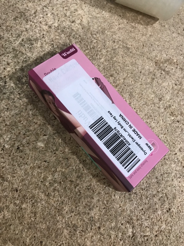 Photo 1 of **FOR PARTS / DOESN'T FUNCTION PROPERLY*** Dynooper Bikini Trimmer for Women Electric Razors, Electric Razor 2 in 1 Shaver Pubic Hair, LED Display with IPX7 Waterproof - Rechargeable Lady Trimmer for Underarm Body Leg Face - Carmine Pink