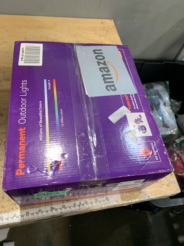 Photo 2 of addlon Permanent Outdoor Lights, RGB+IC Color-Changing LED House Lighting with App & Remote, Christmas Light Effects, IP67 Weatherproof Outdoor Lights for Holidays & Christmas Decorations, 200FT