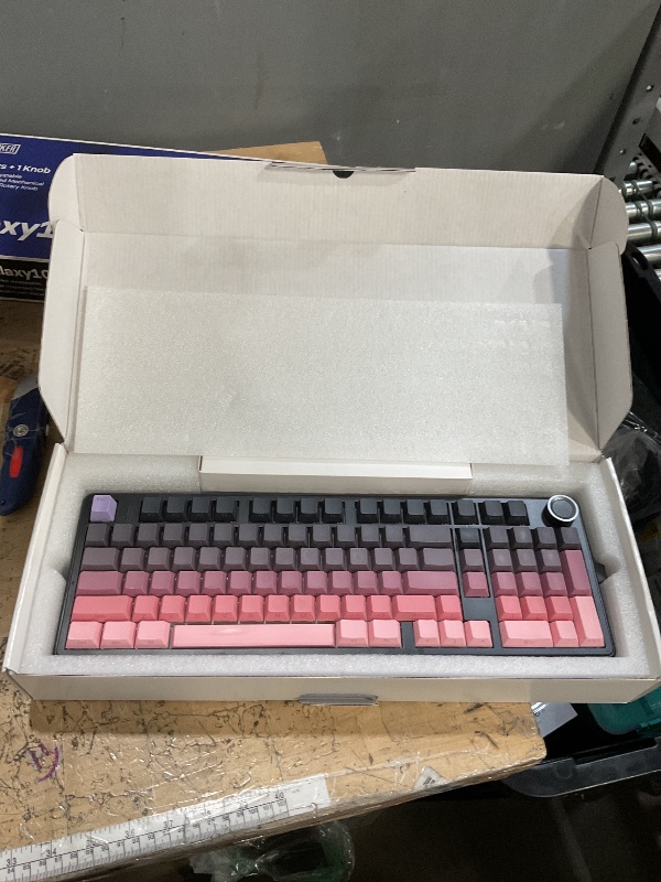 Photo 1 of (used)(missing pieces) Epomaker Galaxy100 in Pink Ombre