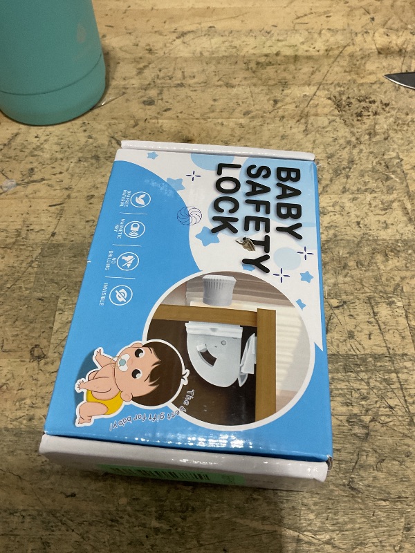 Photo 1 of 10 Pack Magnetic Cabinet Locks for Child Safety, Drawer Locks Baby Proofing, Magnetic Door Safety Locks for Cabinets and Drawers, Easy Installation No Tools Required (10 Pack and 2 Keys)