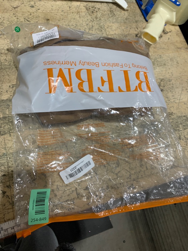 Photo 1 of ***COLOR ( LIGHT BROWN) & BUTTON STYLE DIFFER **** Suede Effect Metal Button Vest (SIZE L)