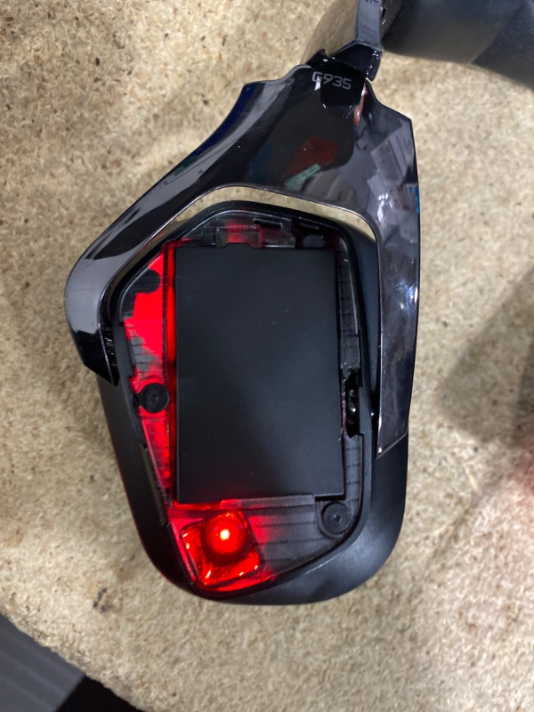 Photo 1 of **SEE NOTES***Logitech G935 Wireless DTS:X 7.1 Surround Sound LIGHTSYNC RGB PC Gaming Headset - Black/Blue