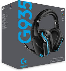 Photo 1 of **SEE NOTES***Logitech G935 Wireless DTS:X 7.1 Surround Sound LIGHTSYNC RGB PC Gaming Headset - Black/Blue