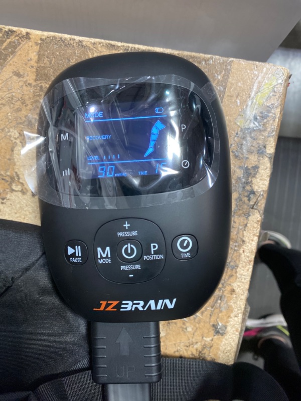 Photo 1 of JZBRAIN Sequential Air Compression Recovery System : Professional Sequential Compression Boots for Fast Recovery & Circulation Improvement – Foot and Leg Recovery Device for Athletes