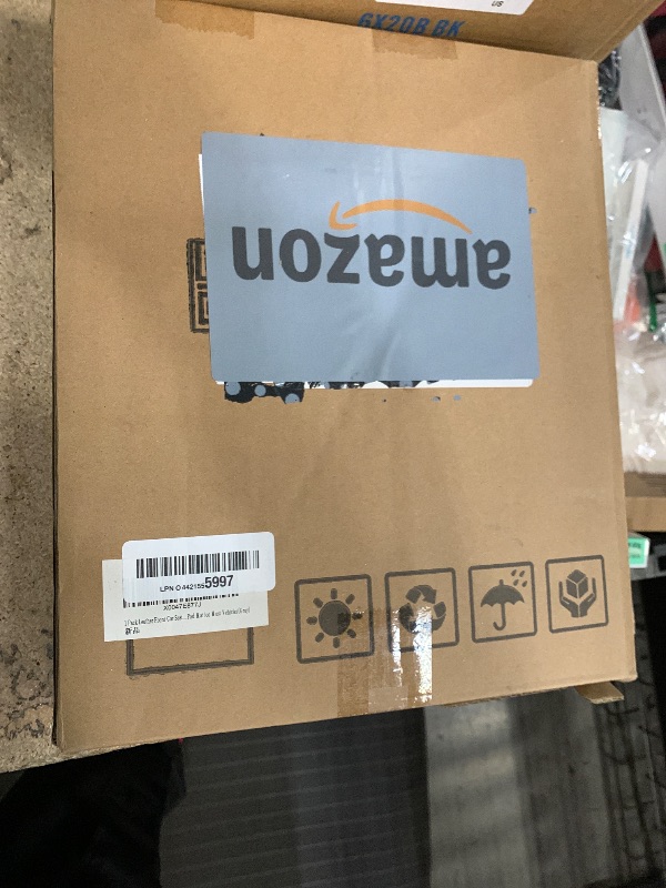 Photo 1 of 1 Pack Leather Front Car Seat Cover Bottom Car Seat, Anti-Slip and Full Wrap Driver Car Seat Protectors, Luxury Waterproof Bottom Auto Seat Cushion Pad Mat for Most Vehicles(Gray)