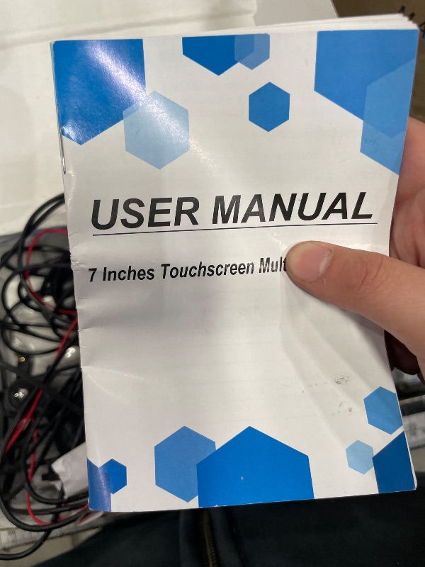 Photo 1 of ** NEED TO BE WIRED UP TO TEST ***Portable Wireless Carplay Car Stereo, 7" HD Touchscreen for Car with Apple CarPlay & Android Auto with Backup Camera/Mirror Link/Voice Control/Bluetooth/GPS/AUX/FM Satellite Radio for All Vehicles