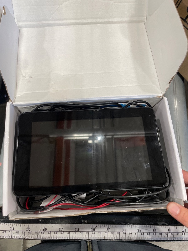 Photo 1 of ** NEED TO BE WIRED UP TO TEST ***Portable Wireless Carplay Car Stereo, 7" HD Touchscreen for Car with Apple CarPlay & Android Auto with Backup Camera/Mirror Link/Voice Control/Bluetooth/GPS/AUX/FM Satellite Radio for All Vehicles