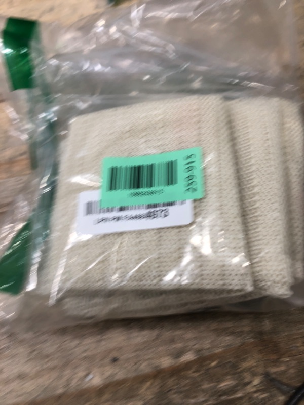 Photo 1 of ***ANTI SLIP MESH ONLY / FOAM SUPPORT MISSING OR NOT INCLUDED**** HAVARGO Couch Cushion Support High Density Foam 24X24X2.4 Inches Sofa Couch Supports for Sagging Cushions Light Grey 2Pc with Anti Slip Mesh Fabric