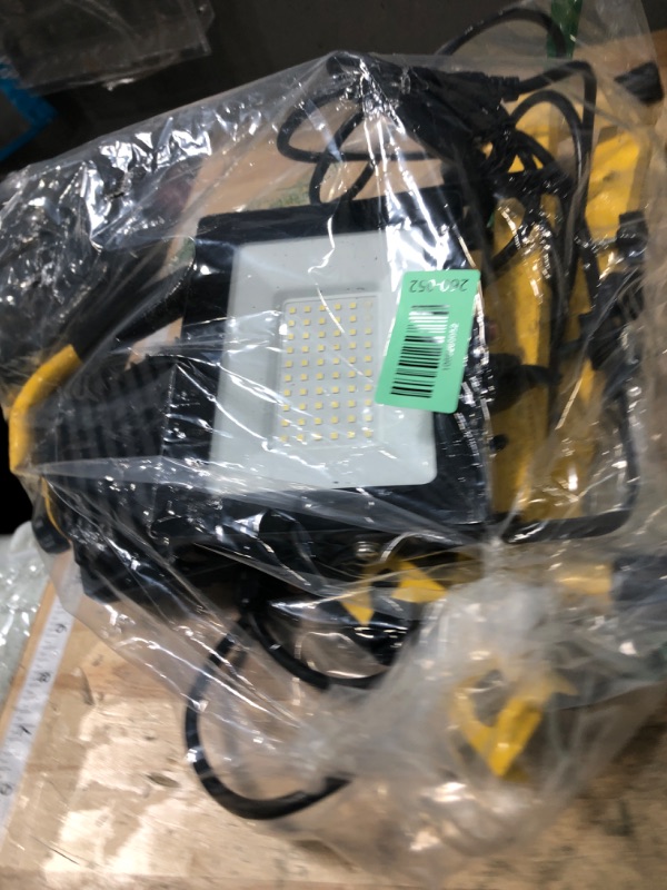 Photo 1 of 22000 Lumen Work Lights with Stand, 3 Head Portable LED Work Light, with Adjustable&Foldable Tripod Stand, IP66 Waterproof Lamp for Outdoor Indoor Job Site Workshop Garage Construction Site Lighting