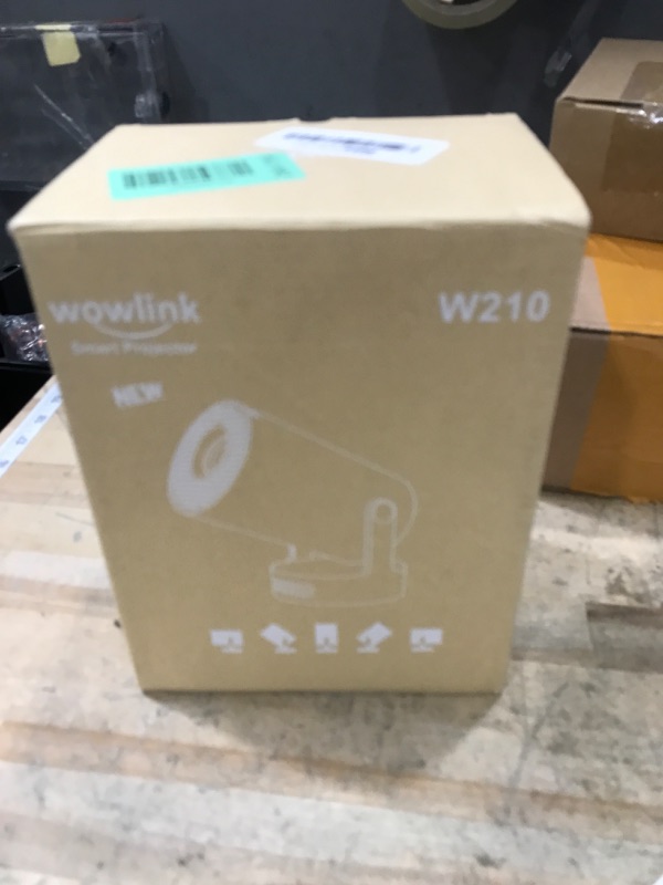 Photo 1 of [Built-in Apps & 2025 Upgraded] Mini Projector with WiFi 6 and Bluetooth 5.4 Support 4K 1080P Auto Keystone 180° Rotatable Projector Portable Compatibile with HDMI/TV Stick/Memory Stick/Laptop, White