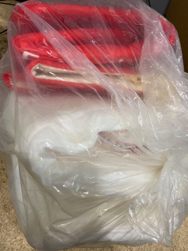 Photo 1 of **DISCOLORATION*** SSDHUA Cat Nest Snack Box Bed Biscuit Burger Box Pet Bed Winter Warm Dog House Removable Plush Pad Closed Four-Season Pet Nest (L,Red)