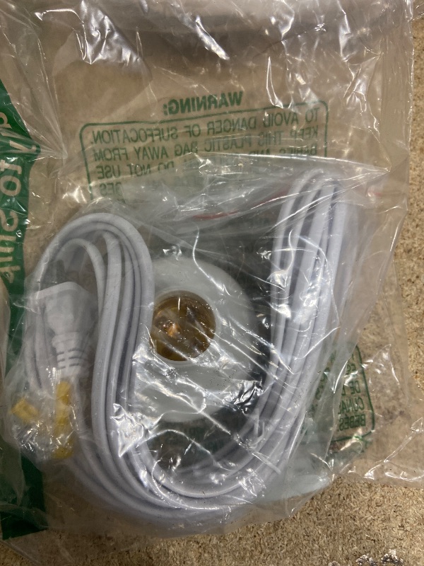 Photo 1 of 15 FT Light Bulb Base with Cord E26/E27 Light Socket with On/Off Switch, 110V-250V Lamp Base for Light Socket with Cord, Light Bulb Socket with Plug-in Lamp Holder Base for ?Desktop,Include Screw ? ?