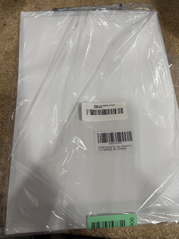 Photo 1 of 100 Pcs Water Bottle Labels Glossy White Waterproof Stickers, 8.2"×2" Printable Blank Wraparound Rectangle Labels for Inkjet or Laser Printer