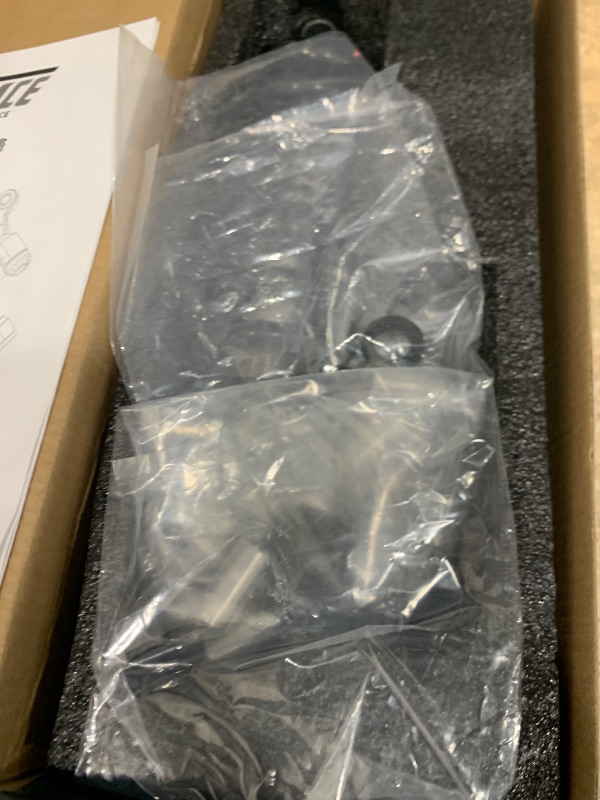 Photo 3 of JFOYH Adjustable Oil+Coil Spring Rear Shock Suspension, Shock Absorbers For Downhill MTB Bike/E-bike, 240mm X 550lbs - Black