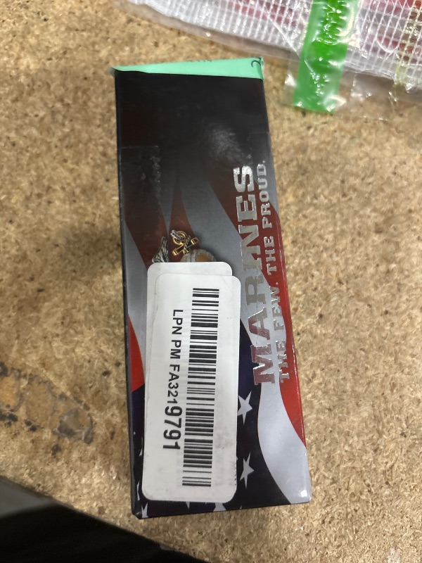 Photo 1 of 1 X USMC Elite Tactical "Semper Fi" Rescue Folder Knife - Black Tanto Blade