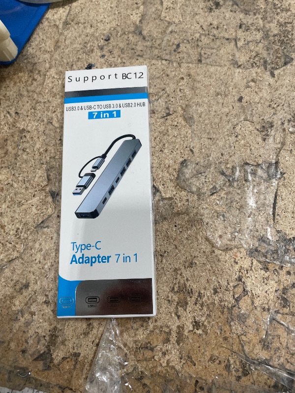 Photo 1 of ?Upgrade? USB C/USB Hub, BERLAT Aluminum 7 in 1 USB C & USB Hub with USB 3.0, USB 2.0 Ports for PC/Laptops/MacBook Pro/Air/iMac/iPad and More Devices