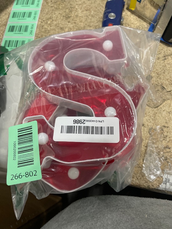 Photo 1 of ***MISSING LETTERS*** Aurelema Circus Light up Letters Sign Party Decorations Battery Powered Marquee Lighted Sign LED Alphabet Letter Lights for Christmas Night Party Birthday Home Tabletop Decor Supplies