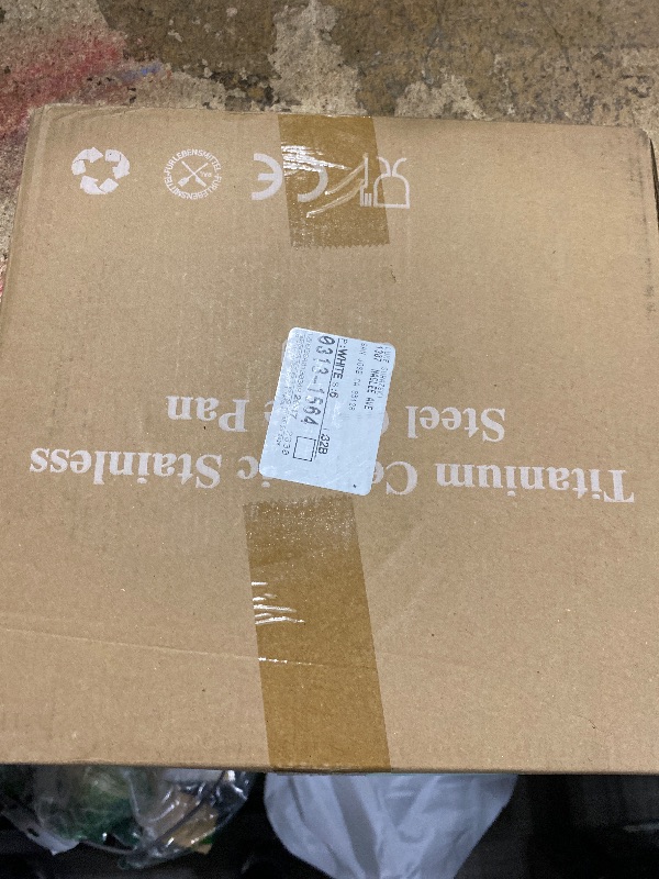 Photo 1 of 10 Inch Stainless Steel Crepe Pan - Titanium Ceramic Nonstick Crepe Pan, Stainless Steel Pancake Pan, Non Stick Flat Skillet Tawa Dosa Tortilla Griddle Pan, Induction Compatible, PFOA&PFAS Free