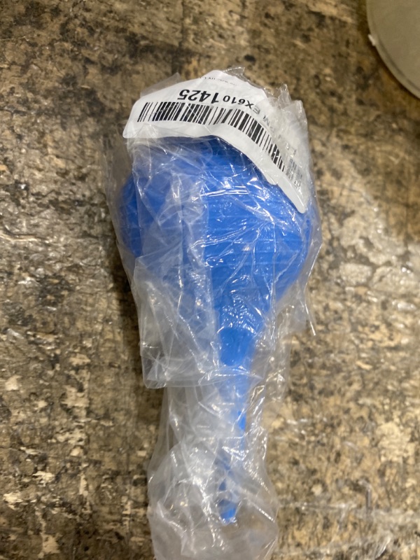 Photo 1 of (90ml)Rubber Suction Ear Syringe, Hand Bulb Syringe Ear Washing Squeeze Bulb- Blue Smooth