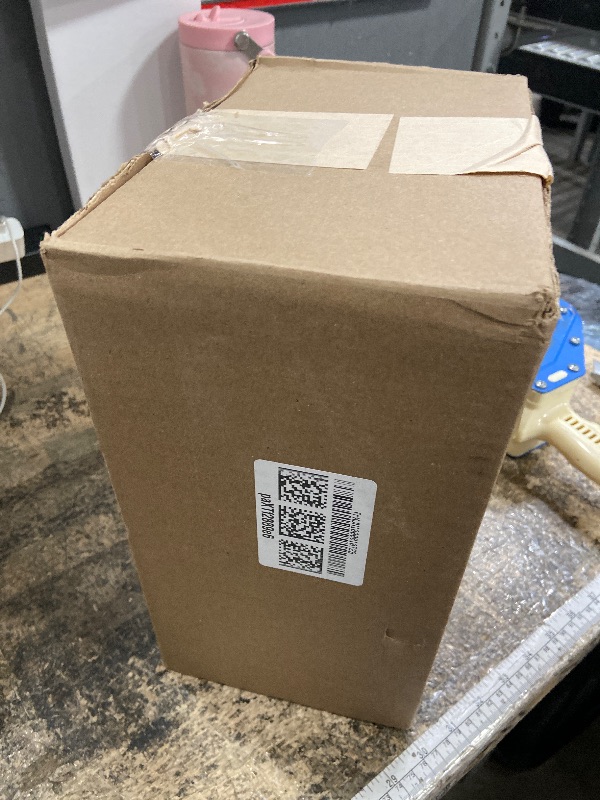 Photo 1 of 1 Gallon Protein Powder Container with Airtight Lid - Plastic Large Wide Mouth Jar - Pack of 2 - Made in USA