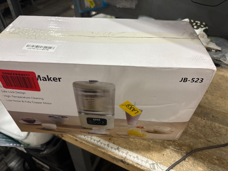 Photo 1 of 58oz Nut Milk Maker Machine, 10 in 1 Automatic Nut Milk Maker with 20 Blades, LED Display, Soy Milk Maker with 24H Delay Start&12H Keep Warm, Almond Milk Maker for Homemade Oat, Milk Shake, Cream