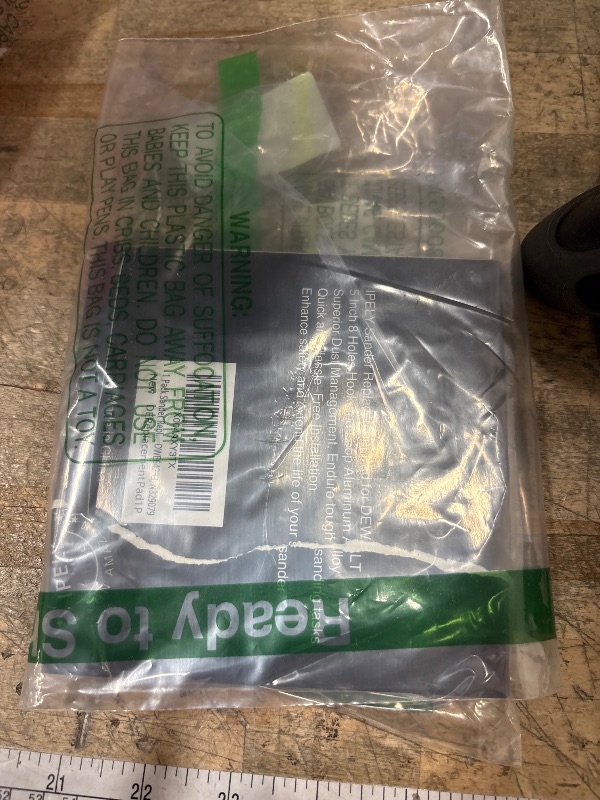 Photo 1 of 1 Pack Sander Replacement Pad for Dewalt, 5-Inch 8 Holes Hook and Loop Aluminum Alloy Orbital Sander Replacement Pad for DWE6421/6421K, DWE6423/6423K, DCW210B, DWE64233, N329079