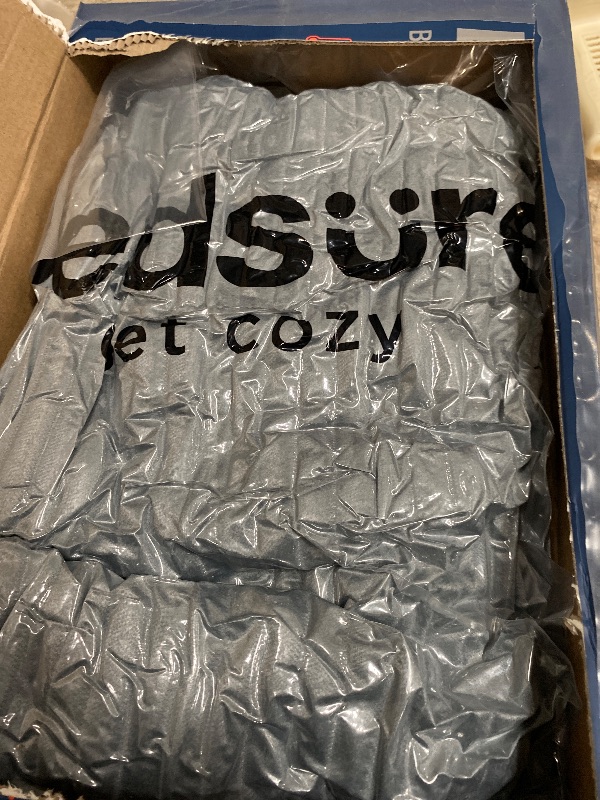 Photo 3 of Bedsure GentleSoft Electric Blanket Queen Size - Soft Ribbed Flannel Heated Blanket with Dual Control, Heating with 10 Heat Settings & 10 Time Settings, 8 hrs Timer Auto Shut Off (84x90 inches, Grey)