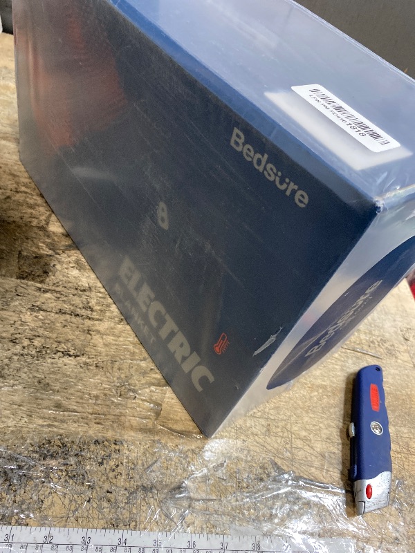 Photo 1 of Bedsure GentleSoft Electric Blanket Queen Size - Soft Ribbed Flannel Heated Blanket with Dual Control, Heating with 10 Heat Settings & 10 Time Settings, 8 hrs Timer Auto Shut Off (84x90 inches, Grey)