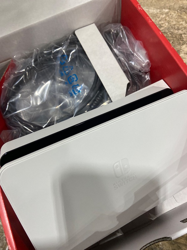 Photo 1 of Nintendo Switch – OLED Model w/White Joy-Con