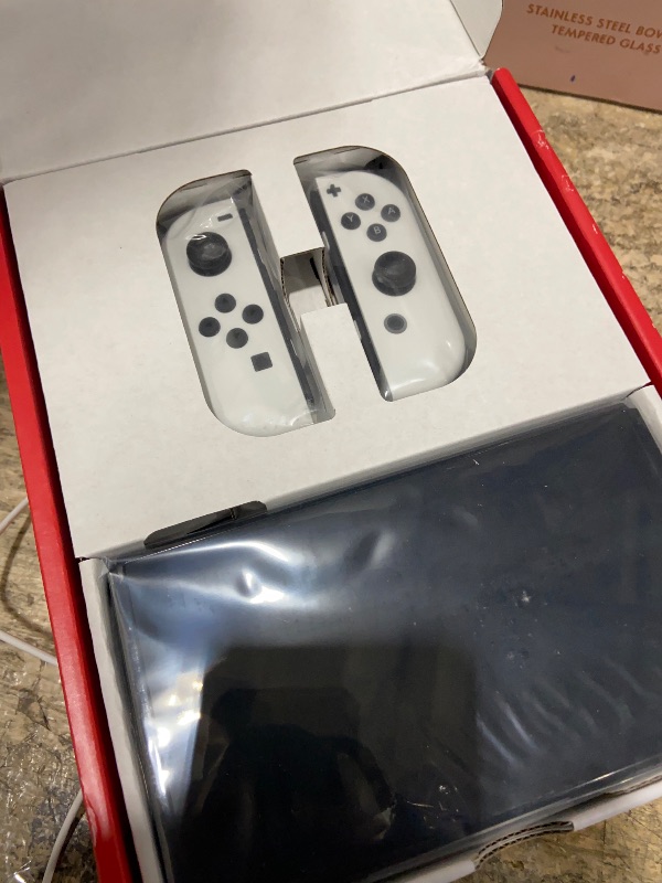 Photo 1 of Nintendo Switch – OLED Model w/White Joy-Con