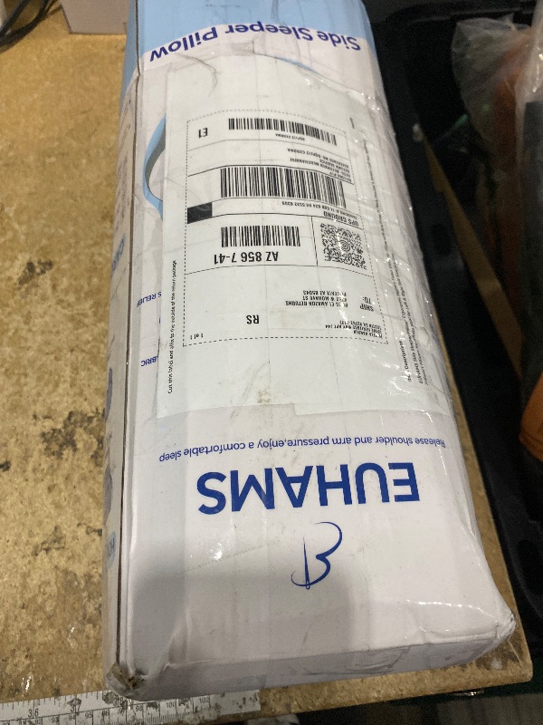 Photo 1 of ***DIRTY/ ODOR (VICKS)*** EUHAMS Side Sleeper Pillow - Ergonomic Memory Foam Shoulder Pillow with Arm Holes for Neck,Shoulder & Rotator Cuff Pain Relief-Arm Support Pillows for Adults Ideal for Left & Right Side Sleepers,Grey