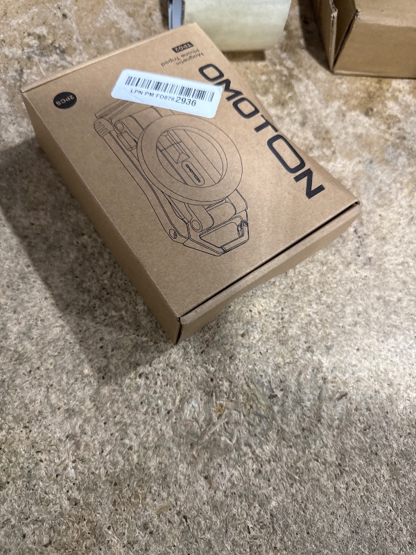 Photo 1 of [2 Pack] OMOTON 360°Rotating for MagSafe Tripod, Adjustable Aluminum Magnetic Phone Tripod for iPhone 17/16/15/14 Pro Max Air, Foldable Cell Selfie Stick Fits Vlog, Gym, Travel Essentials