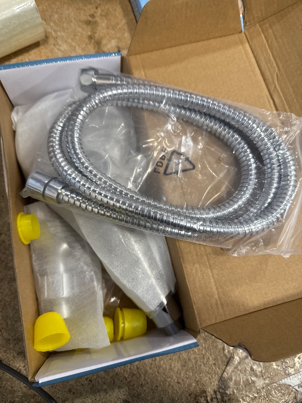 Photo 1 of Filtered Shower Head with Handheld, High Pressure 10 Spray Mode Showerhead, Water Softener Filters Beads for Hard Water - Remove Impurity, with brackets and hoses, Chrome