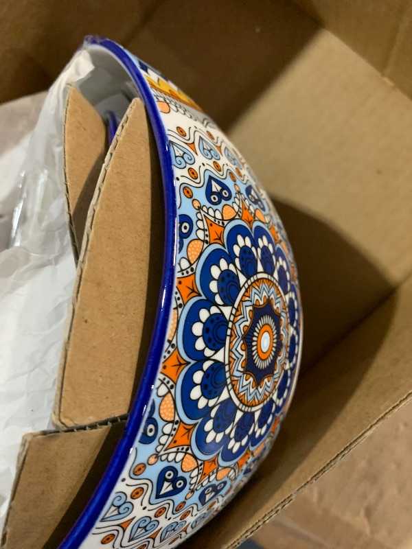 Photo 1 of ***Missing Stand***
YHOSSEUN 3 Tier Serving Bowls, Serving Dishes for Entertaining Porcelain Serving Trays and Platters Tiered Bowl Set with Collapsible Thicker Sturdier Metal Rack