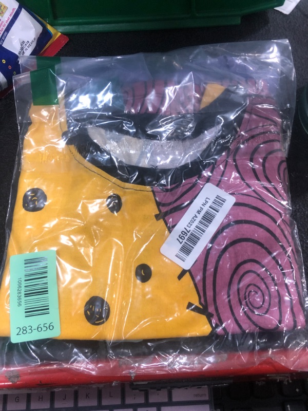 Photo 1 of (MISSING ONE) Disney Nightmare Before Christmas Jack Skellington Sally Girls Short Sleeve Shirt 3 Pack for Toddler and Big Kids Purple